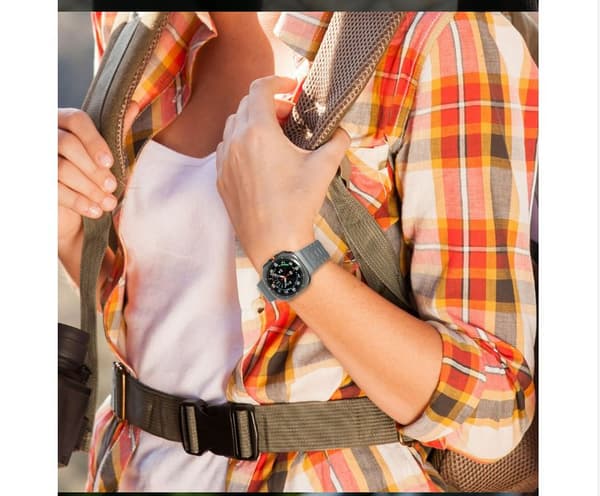 INF Tyylikäs silikoniranneke Samsung Watch Ultra 47mm:lle Harmaa