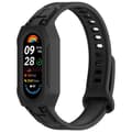 Miniatyrbilde 3 av 4: INF Universelt silikonbånd for Xiaomi Mi Band 9, 8, 7, 6, 5 Sort