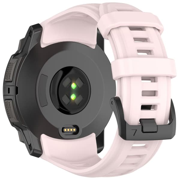 INF Garmin Instinct 3 (45mm) Silikone Udskiftningsurrem - Pink