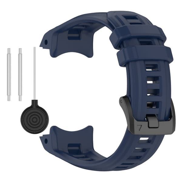 INF Garmin Instinct E (40mm) Silikonarmband - Blå/Marinblå
