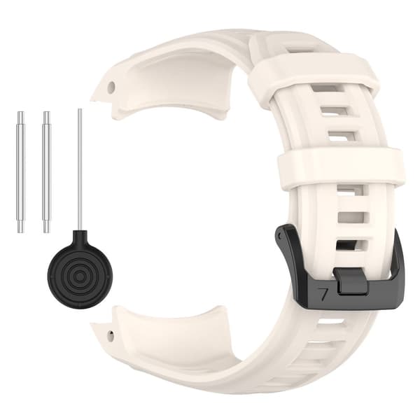 INF Silikonrem for Garmin Instinct 3 (50mm) - Khaki