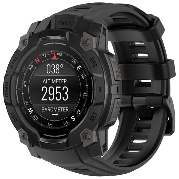 INF Premium Silikon Garmin Instinct 3-rem - 50mm Ersättningsarmband