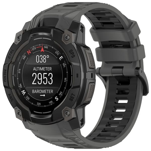 INF Garmin Instinct 3 Tofarget Silikonklokkereim SortModel 2