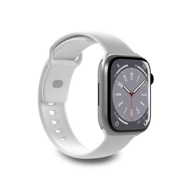 Klockarmband säljs ensamt Puro - PUICNAW40WHI - ICON - Elastyczny pasek do Apple Watch 38/40/41 mm (S/M - M/L) (Vit)