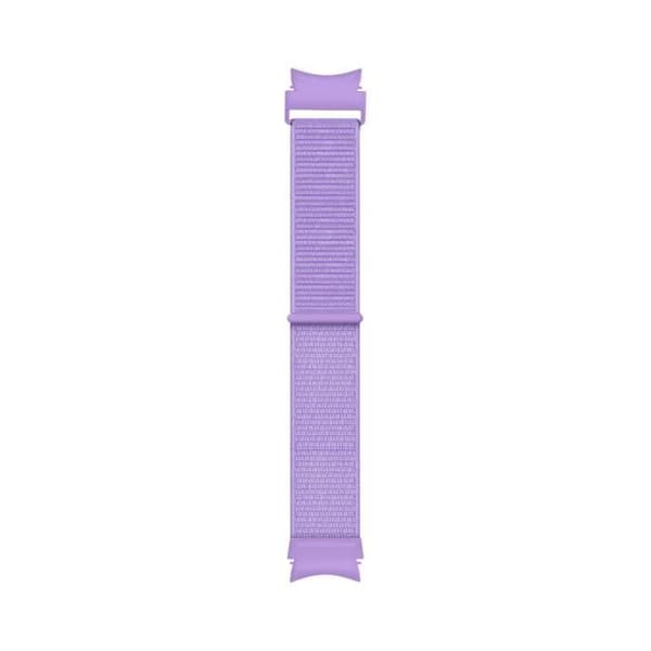 Armband - BIGBEN - Galaxy Watch 4/4 Classic/5/5 Pro/6/6 Classic - 20 mm - Tressé nylon - Lavendel