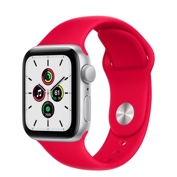 SILIKONEREM TIL APPLE WATCH SE 9 8 7 6 5 4 3 41 40 38 mm