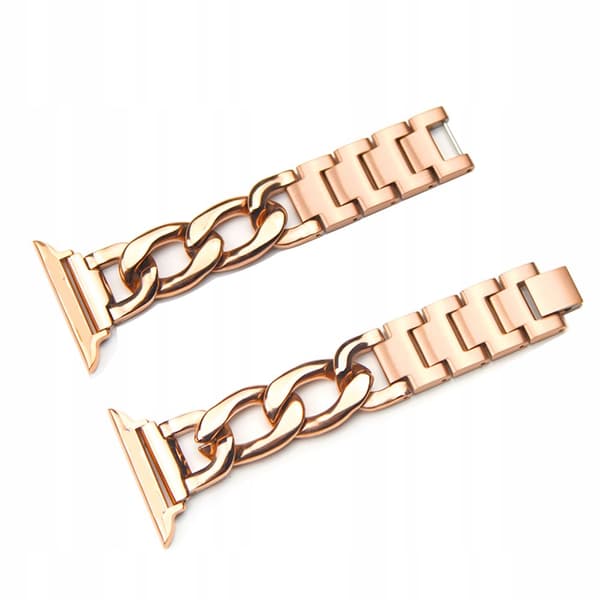 STÅLARMBÅND TIL APPLE WATCH 9 8 7 SE 6 5 4 3 2 1 41 40 38 mm ULTRA