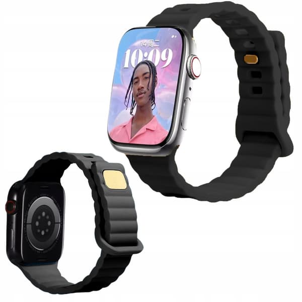 REM FÖR APPLE WATCH (SE 9 8 7 6 5 4 3 2 1) 41 / 40 / 38 mm SILIKON