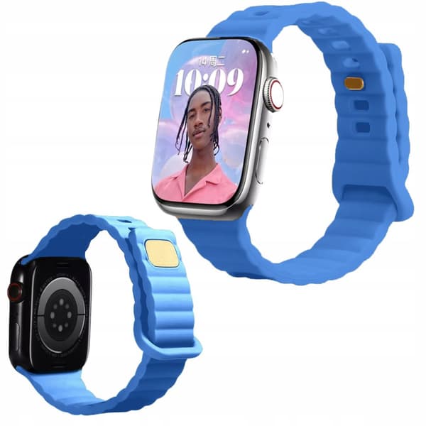 REM FÖR APPLE WATCH (SE 9 8 7 6 5 4 3 2 1) 49 / 45 / 44 / 42 mm SILIKON
