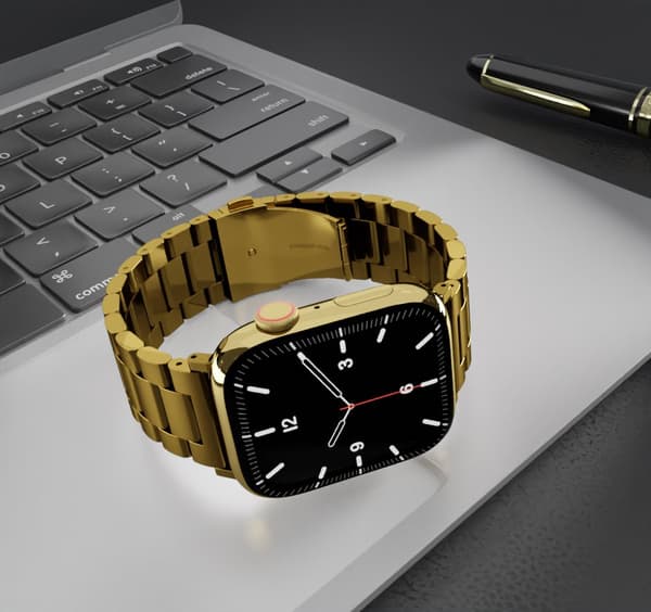 Rannekoru Apple Watch ULTRA SE:lle 9 8 7 6 5 4 3 2 1 45mm 44mm 42mm