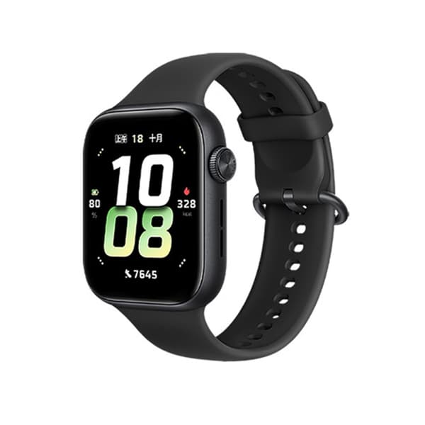 INF Stilig silikonrem for HONOR WATCH 5 Sort