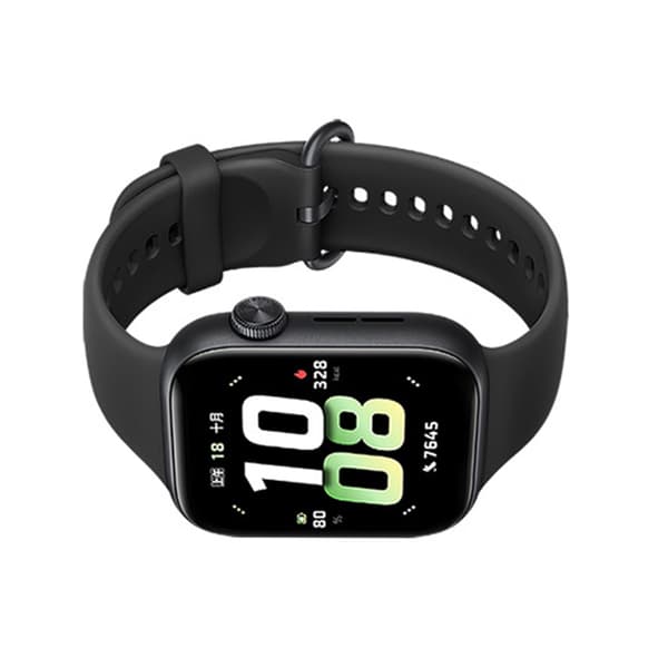 INF Stilig silikonrem for HONOR WATCH 5 Sort