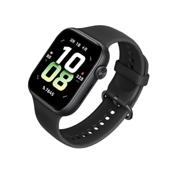 INF Stilig silikonrem for HONOR WATCH 5 Sort