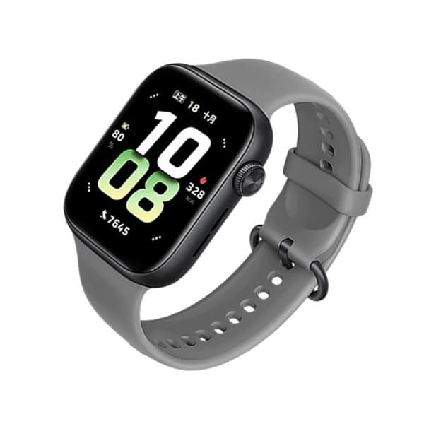 INF Tyylikäs silikonihihna HONOR WATCH 5:lle Tummanharmaa