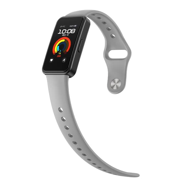 INF Silikonrem for Huawei Band 9 - Komfortabel og Sikker Grå