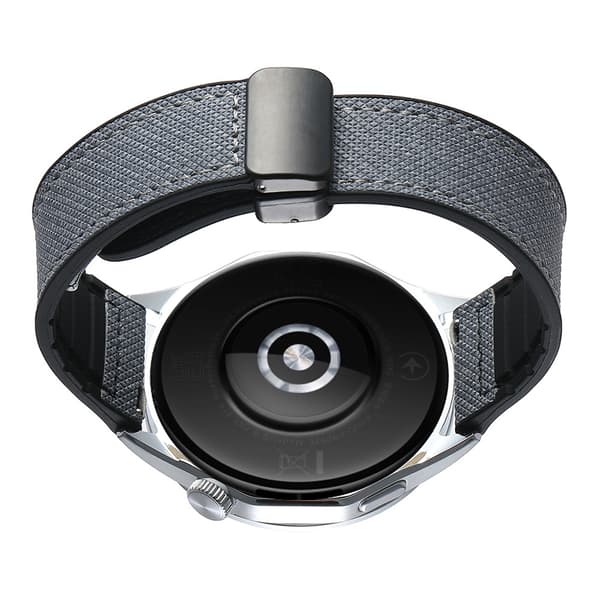 INF Harmaa denim-tyylinen 22 mm:n ranneke universaaleihin älykelloihin
