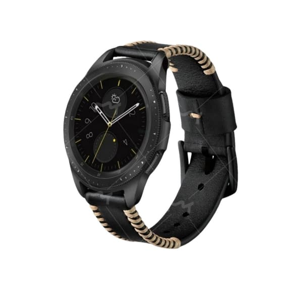 INF S3-22 Vaihto Samsung Älykellon Ranneke Premium Nahka
