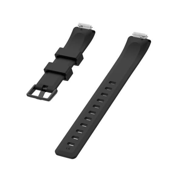 INF Premium Silikon Ersättningsband för Fitbit Inspire-serien Svart