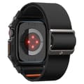 Miniatyrbild 3 av 6: Fodral till Apple Watch 10 46mm + Armband - Spigen Lite Fit "Pro" - Mattsvart