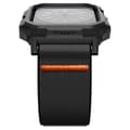 Miniatyrbild 2 av 6: Fodral till Apple Watch 10 46mm + Armband - Spigen Lite Fit "Pro" - Mattsvart