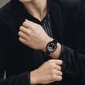 Miniatyrbild 6 av 7: INF Elegant rostfritt stålarmband för Samsung Watch7 47mm Ultra Svart
