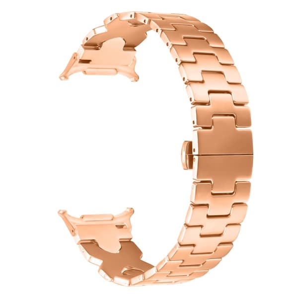 INF Elegant rustfritt stålrem for Samsung Watch7 47mm Ultra Rose gull
