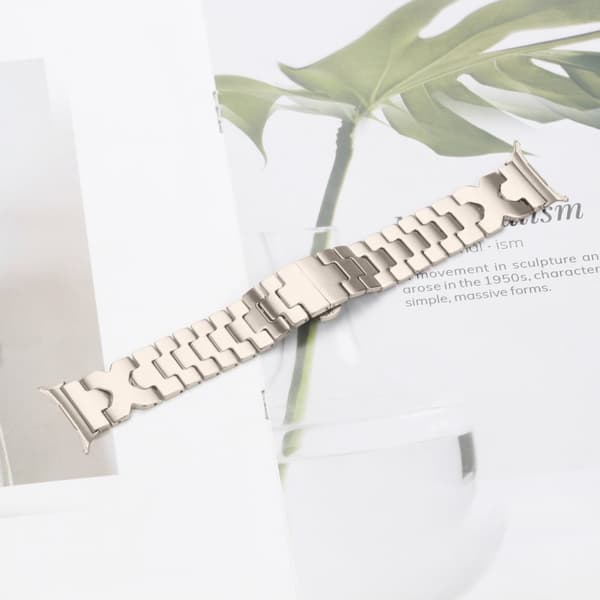INF Elegant rustfrit stålrem til Samsung Watch7 47mm Ultra Stjernelys