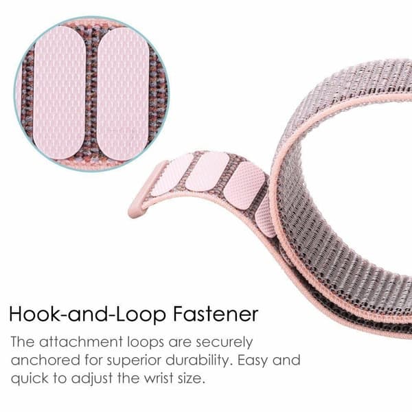 Samsung Watch 4/Hua Wei GT3/Special Replacement Quick Release Nylon Kevyt, hengittävä urheilulenkkihihna (20mm)