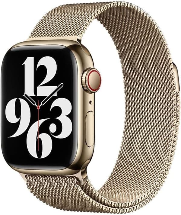Applicera på Apple Watch Band -Loop - 38/40/41mm - Guld