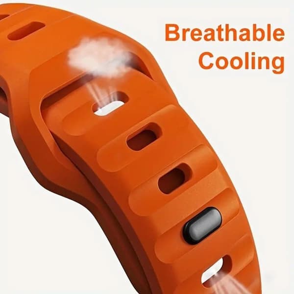 Pehmeä silikoniranneke Apple Watch Band Ultra 2 49mm 44mm 45mm 42mm 42mm urheilukellonauhalle iwatch Serise 5 6 7 8 9 rannekoru