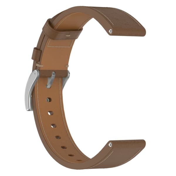 INF Premium lærreim for Huawei & Honor-klokker Brun 22 mm