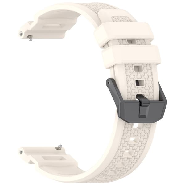INF Ticwatch Atlas 24mm silikoniranneke - virallinen varaosa Beige