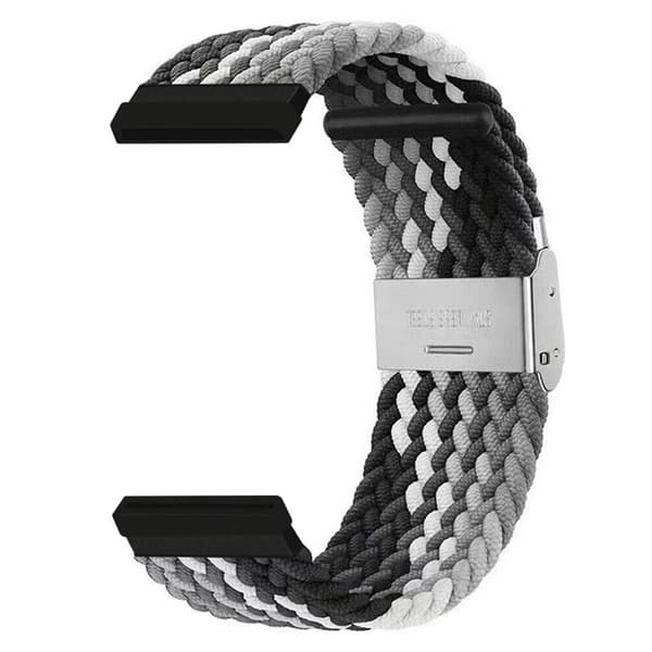 Flettet elastisk urrem Fitbit Versa 3 - Gradient gray