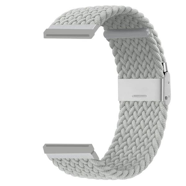 Flettet elastisk klokkereim Fitbit Sense - Stone