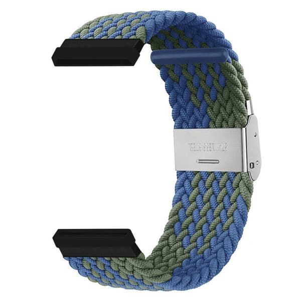 Punottu kellon ranneke Fitbit Sense 2 - Bluegreen