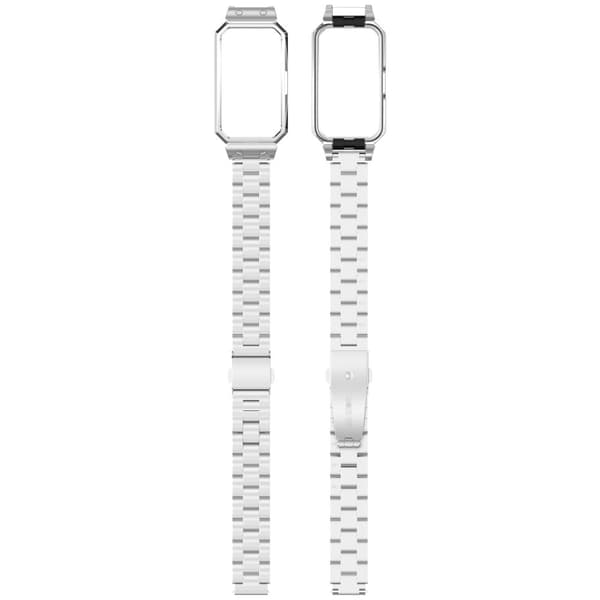 INF Rostfritt stålarmband för Huawei Band 10/9/8 Svart