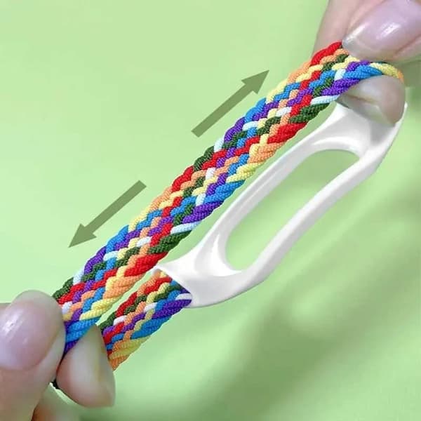 Justerbart flätat klockband i nylon med NFC för Xiaomi Mi Band-serien (4/3/5/6)