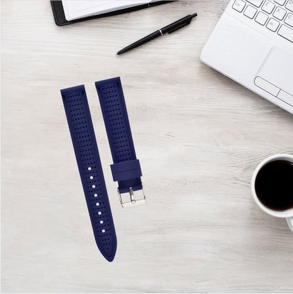 INF Silikonrem for Huawei GT3/Watch 4 Blå 22 mm