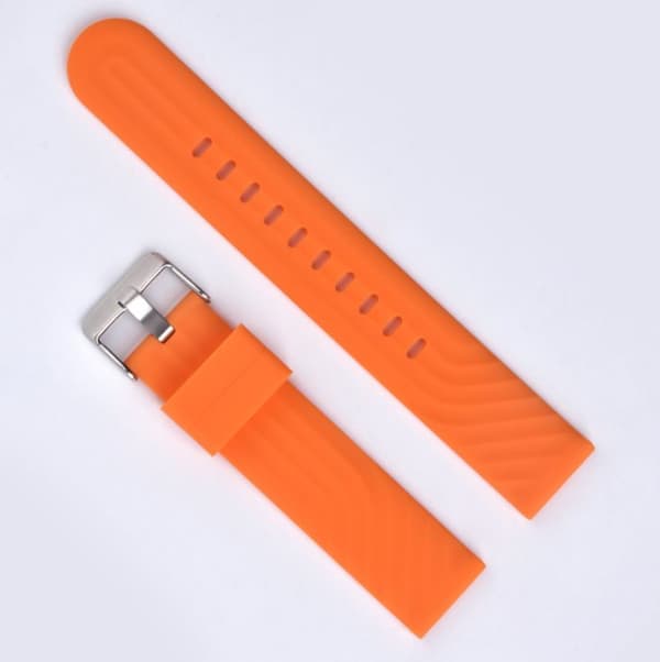 INF Silikonarmband för Huawei GT3 & iWatch 4 Orange 22 mm