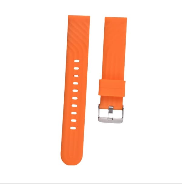 INF Silikonarmband för Huawei GT3 & iWatch 4 Orange 18 mm
