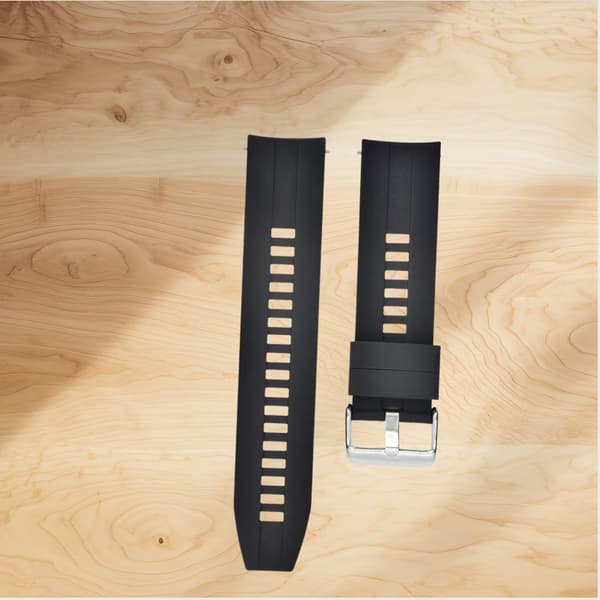 INF 22 mm silikonrem for Huawei GT3/Watch 4/Honor/Samsung Sort