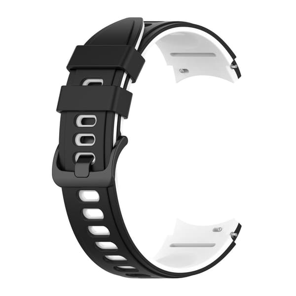 INF Silikonklokkereim for Samsung Watch 4 Svart hvit