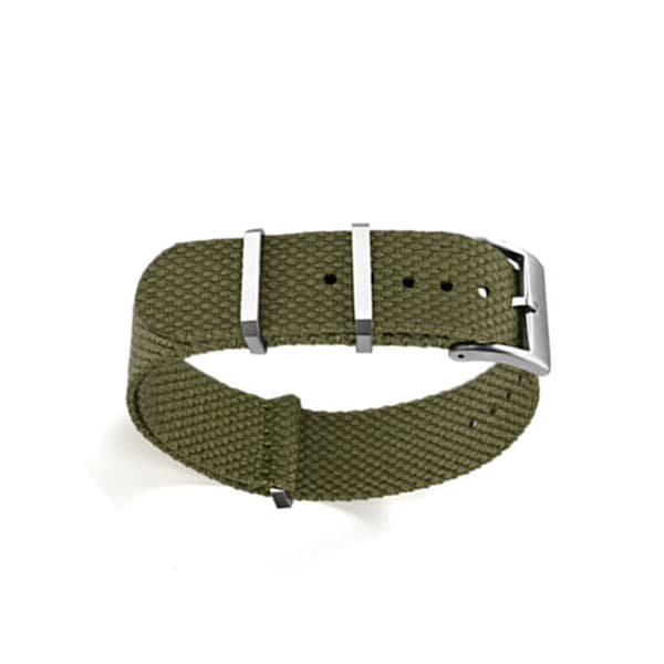 INF Premium Nylon Klockarmband för Omega X Swatch Grön 22 mm