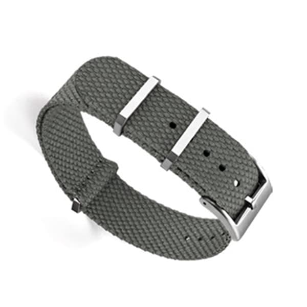 INF Premium Nylon Urrem til Omega X Swatch Grå 22 mm