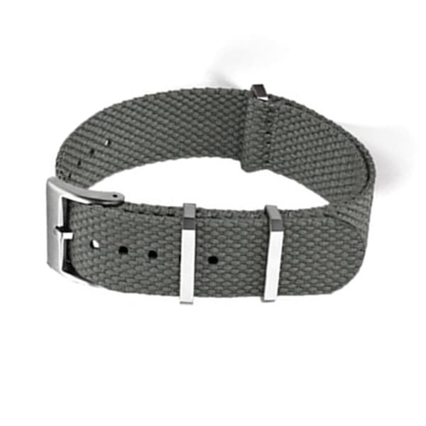 INF Premium Nylon Urrem til Omega X Swatch Grå 22 mm