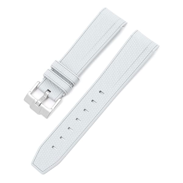 INF Gummiband - 20mm Klockarmband för Omega X Swatch Grå