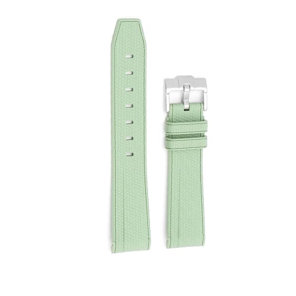 INF Gummiband - 20mm Klockarmband för Omega X Swatch Grön