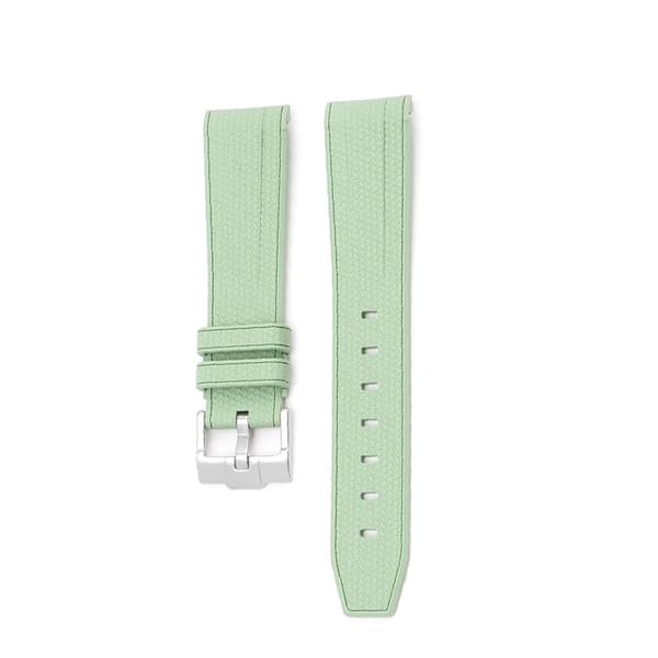 INF Gummiband - 20mm Klockarmband för Omega X Swatch Grön