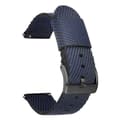 Miniatyrbild 1 av 4: INF Nylon Klockarmband med Svart Spänne - 24/22/20/18mm Svart 24 mm