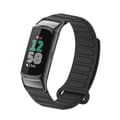 Pikkukuva 3 / 6: INF Magneettinen silikoniranneke Fitbit Charge 5:lle metallipäällä Musta